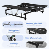 Load image into Gallery viewer, Hxhome Adjustable Bed Base - Motorized Head and Foot Incline - Quick and Easy Assembly King Bed Frame